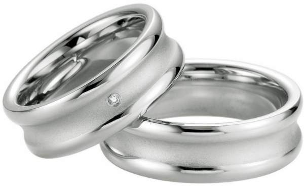 Verlobungsringe Silber Brillant Breuning 48/08041